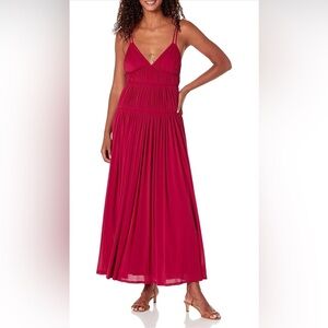 Rebecca Taylor Red Maxi Dress Size 6